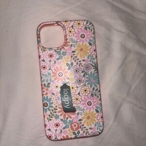 Loopy IPhone 15 Plus case - Floral Burst